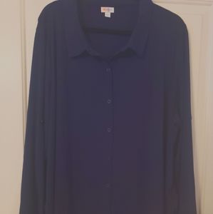 LuLaRoe Navy Blue Valentina